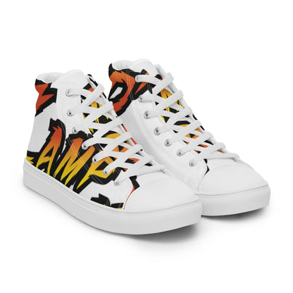 Camp Foreign Men’s High Top Canvas Shoes (Street Fighter Edition)