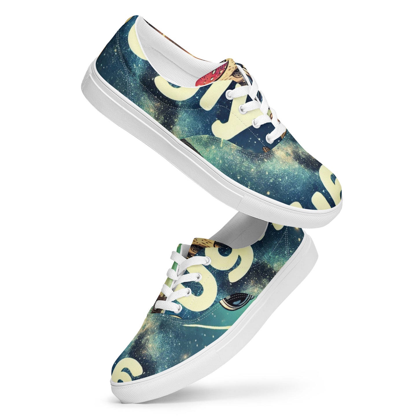 Ugly Men’s Lace-Up Canvas Shoes