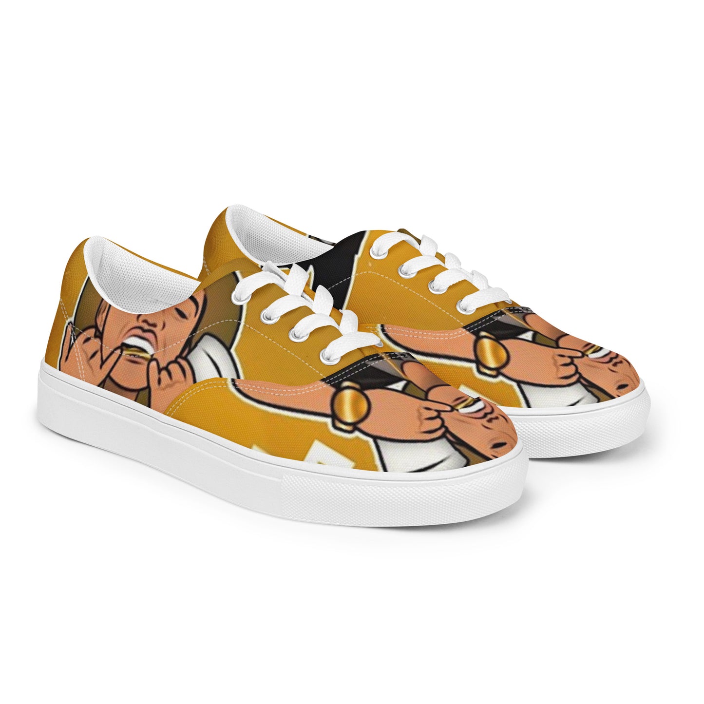 23 & Bee Men’s Lace-Up Canvas Shoes