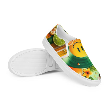 Juice County Men’s Slip-On Canvas Shoes