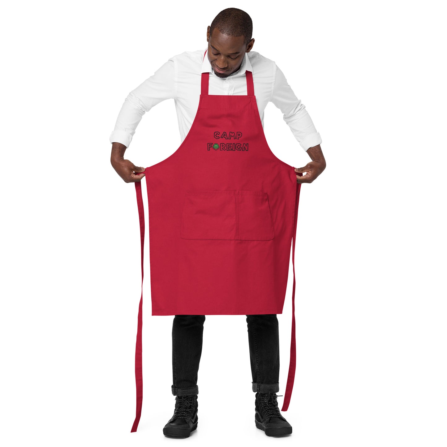 Camp Foreign Organic Cotton Apron (Super Mario Edition)