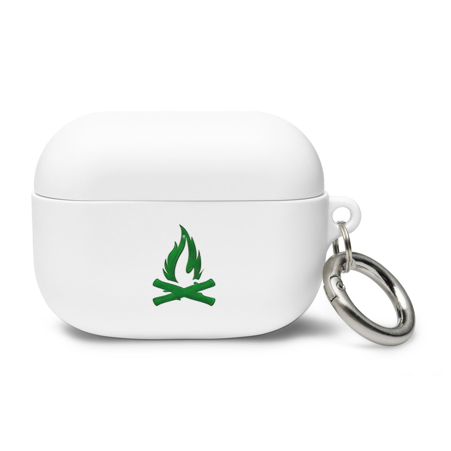 Green Flame Rubber Case for AirPods®