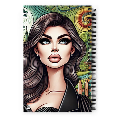 Angie Jolie Spiral Notebook