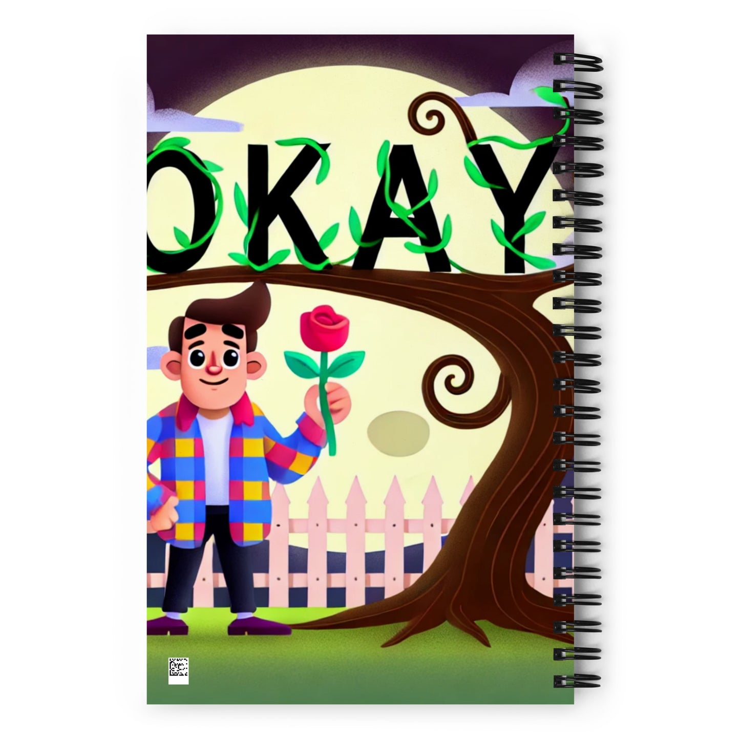 Okay Spiral Notebook