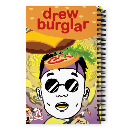 Drewburglar Spiral Notebook