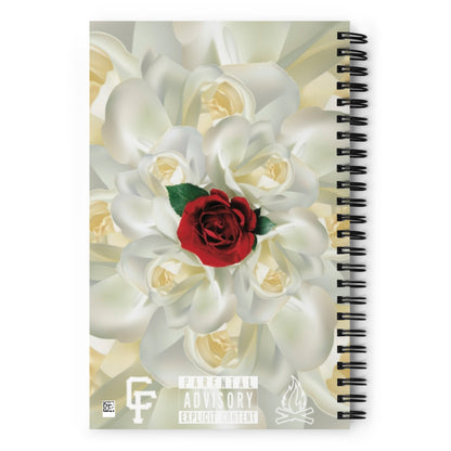 Drew Flowers Spiral Notebook