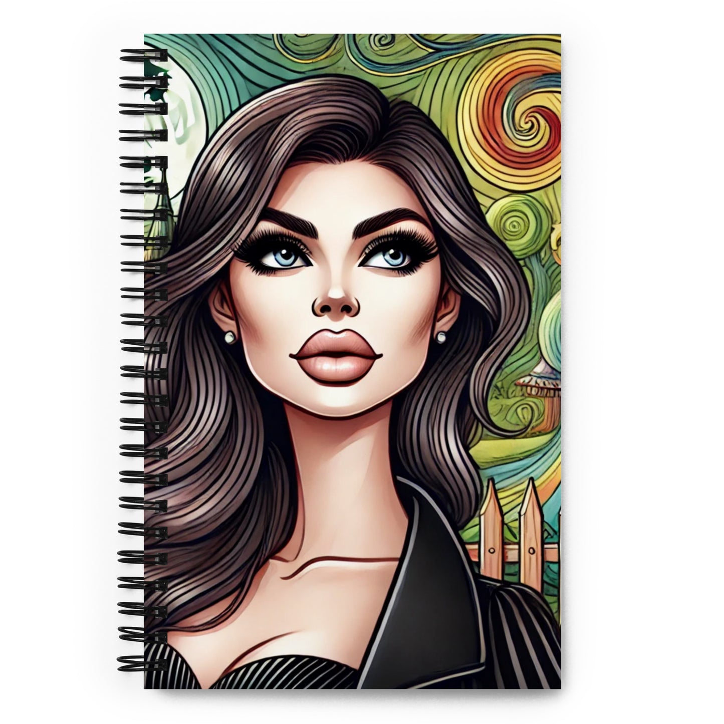 Angie Jolie Spiral Notebook