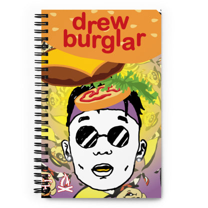 Drewburglar Spiral Notebook