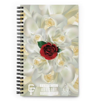 Drew Flowers Spiral Notebook