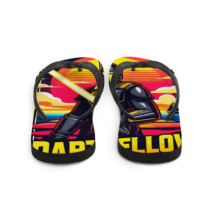 Darth Yellow Flip-Flops