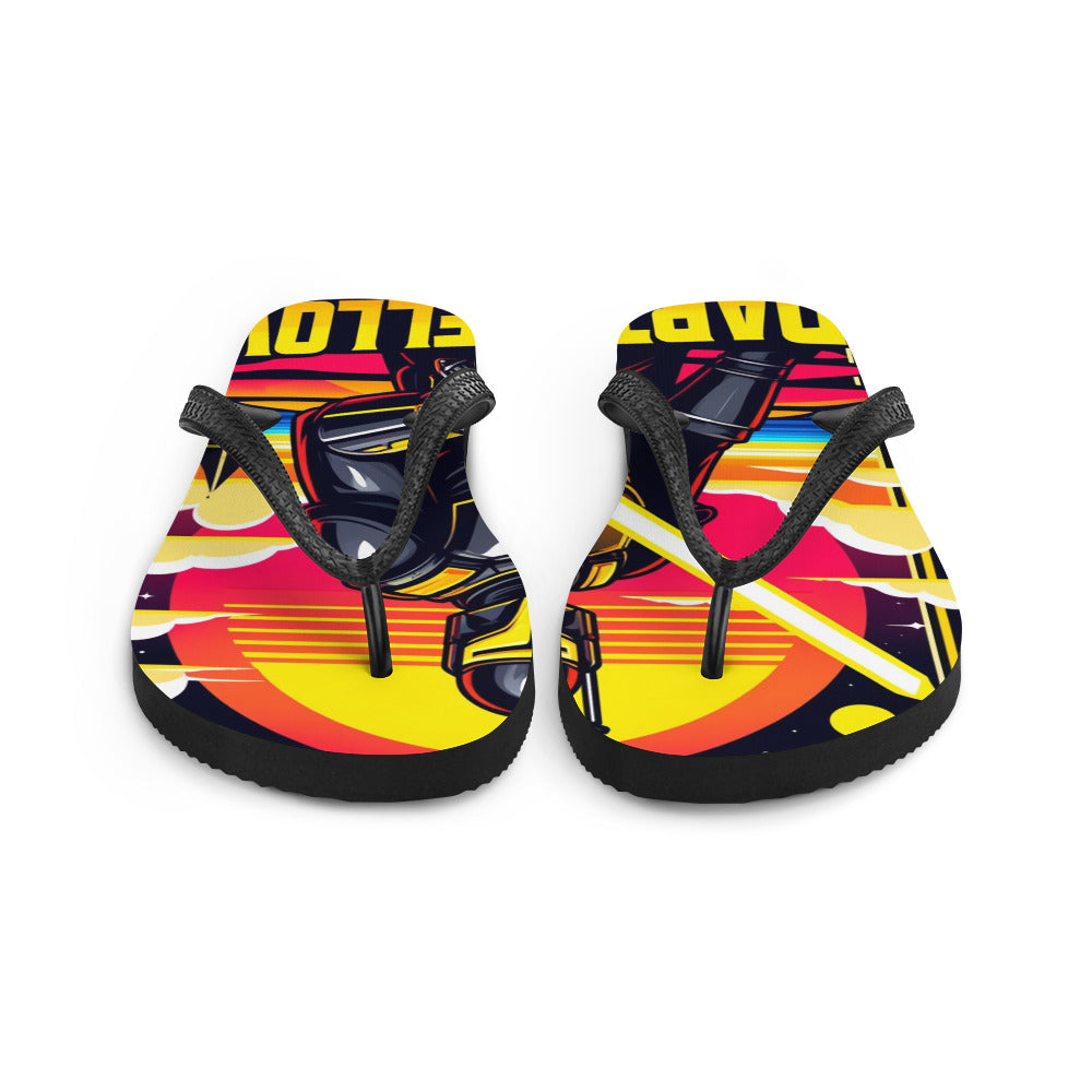 Darth Yellow Flip-Flops