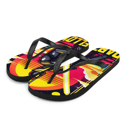 Darth Yellow Flip-Flops