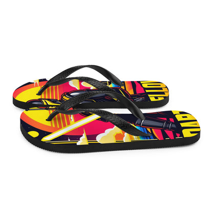 Darth Yellow Flip-Flops