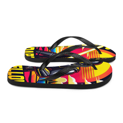 Darth Yellow Flip-Flops