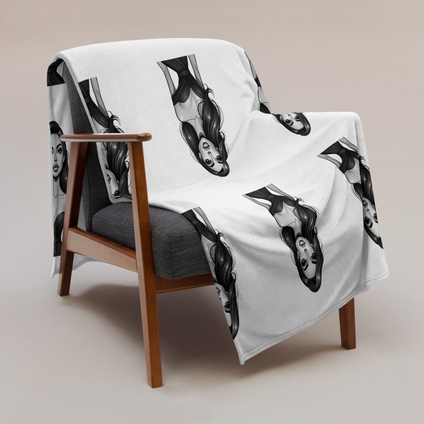 Angie Jolie Throw Blanket