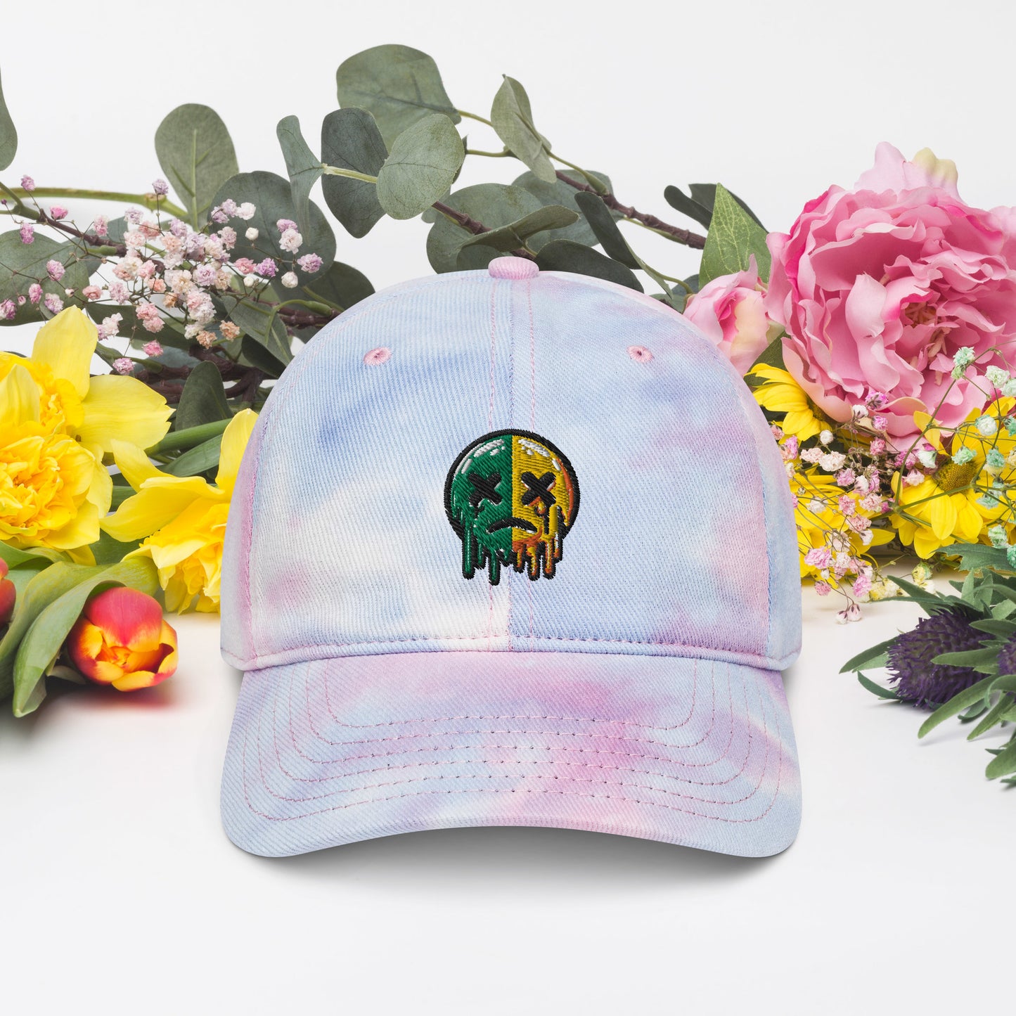 Lemon Lime Tie Dye Hat