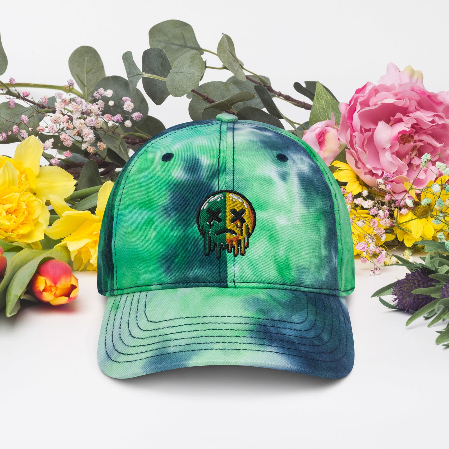 Lemon Lime Tie Dye Hat