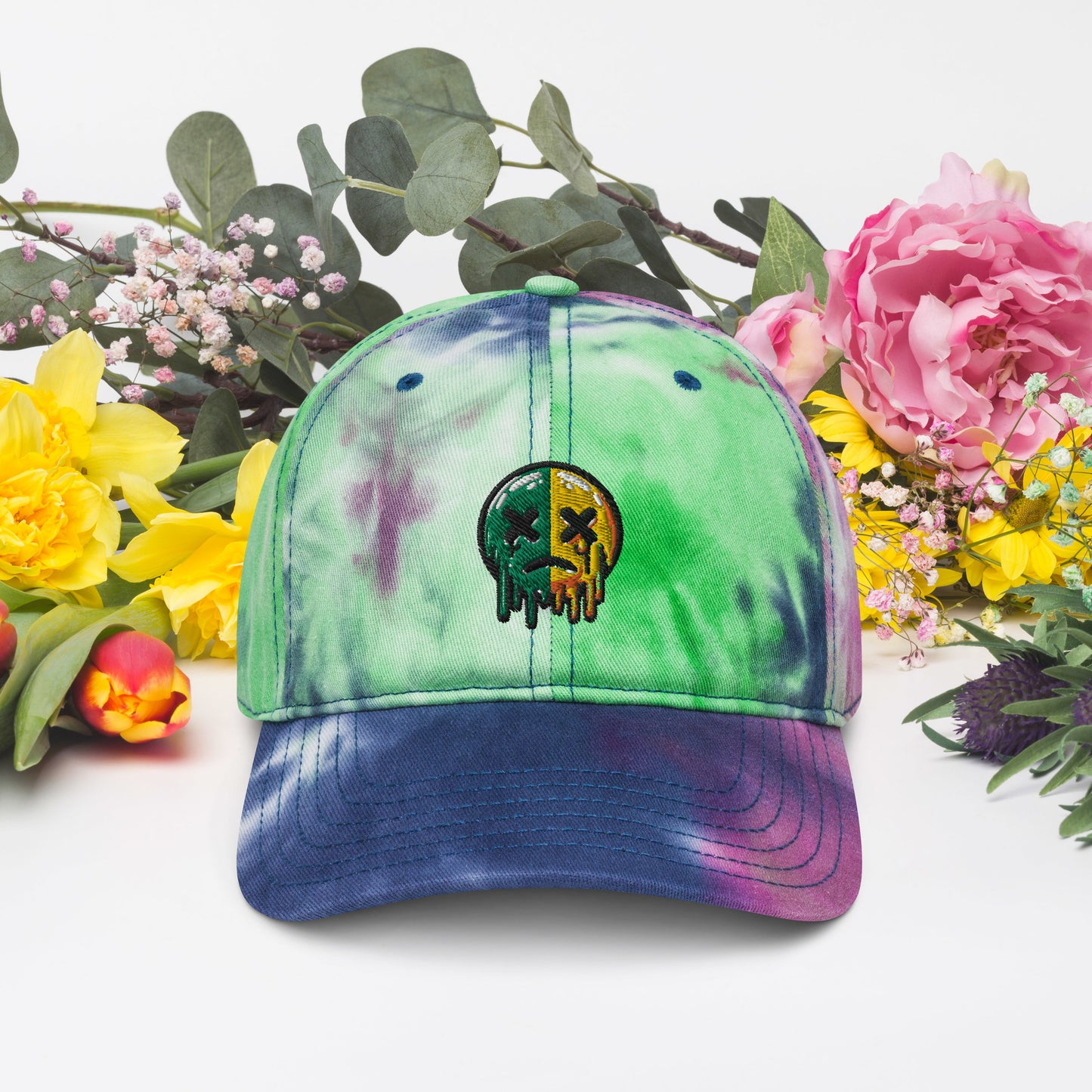 Lemon Lime Tie Dye Hat