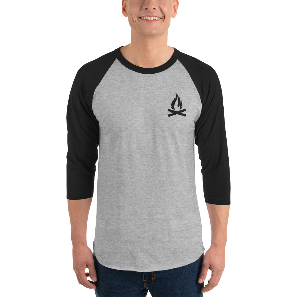 Darth Flame Raglan Shirt