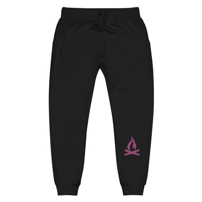 Magenta Flame Sweatpants