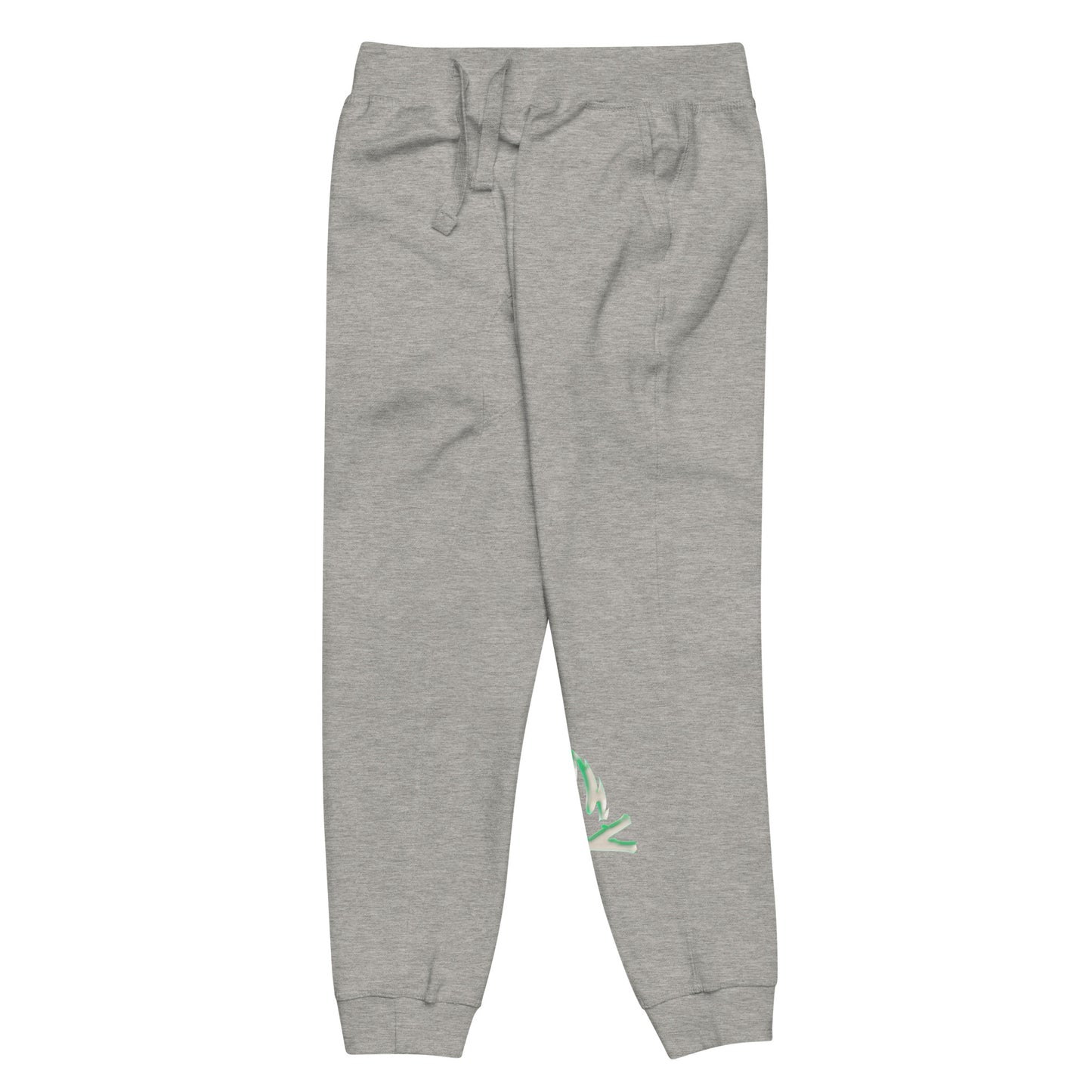 Green Gas Flame Sweatpants