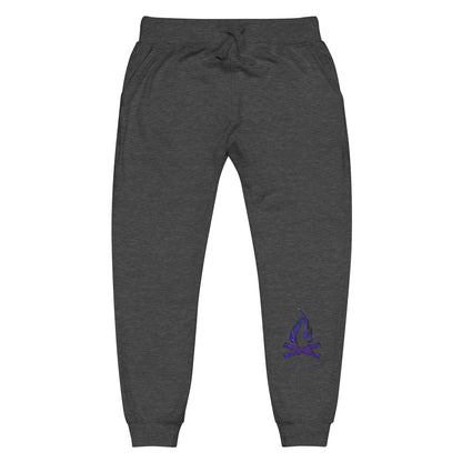 Purple Rain Flame Sweatpants