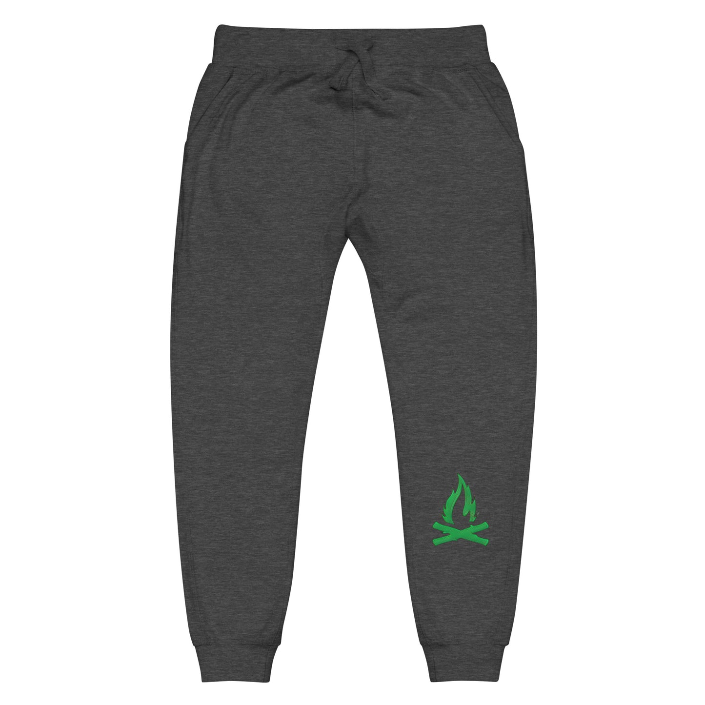 Green Flame Sweatpants