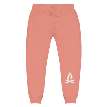 White Flame Sweatpants