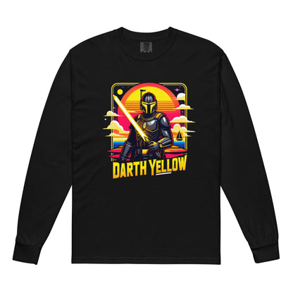 Darth Yellow Heavyweight Long-Sleeve Shirt