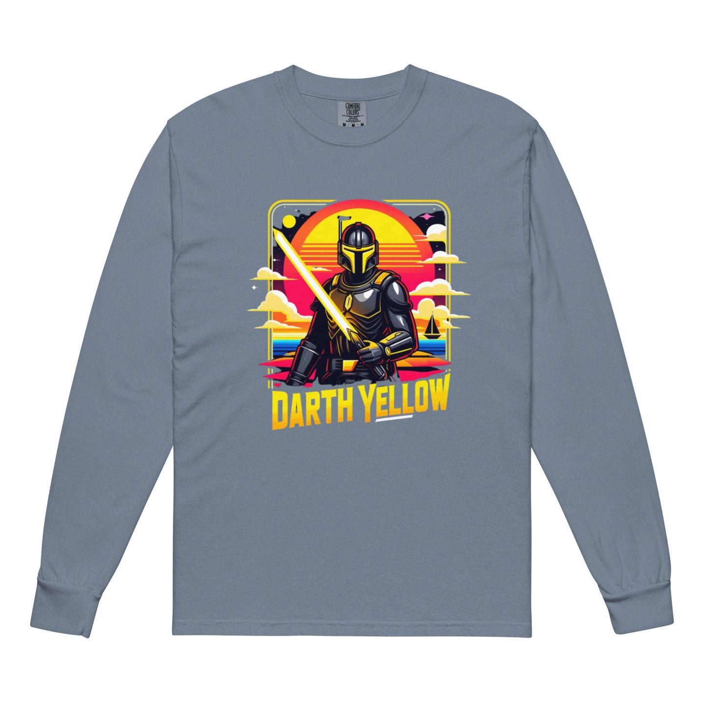 Darth Yellow Heavyweight Long-Sleeve Shirt