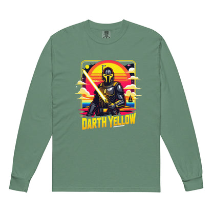 Darth Yellow Heavyweight Long-Sleeve Shirt