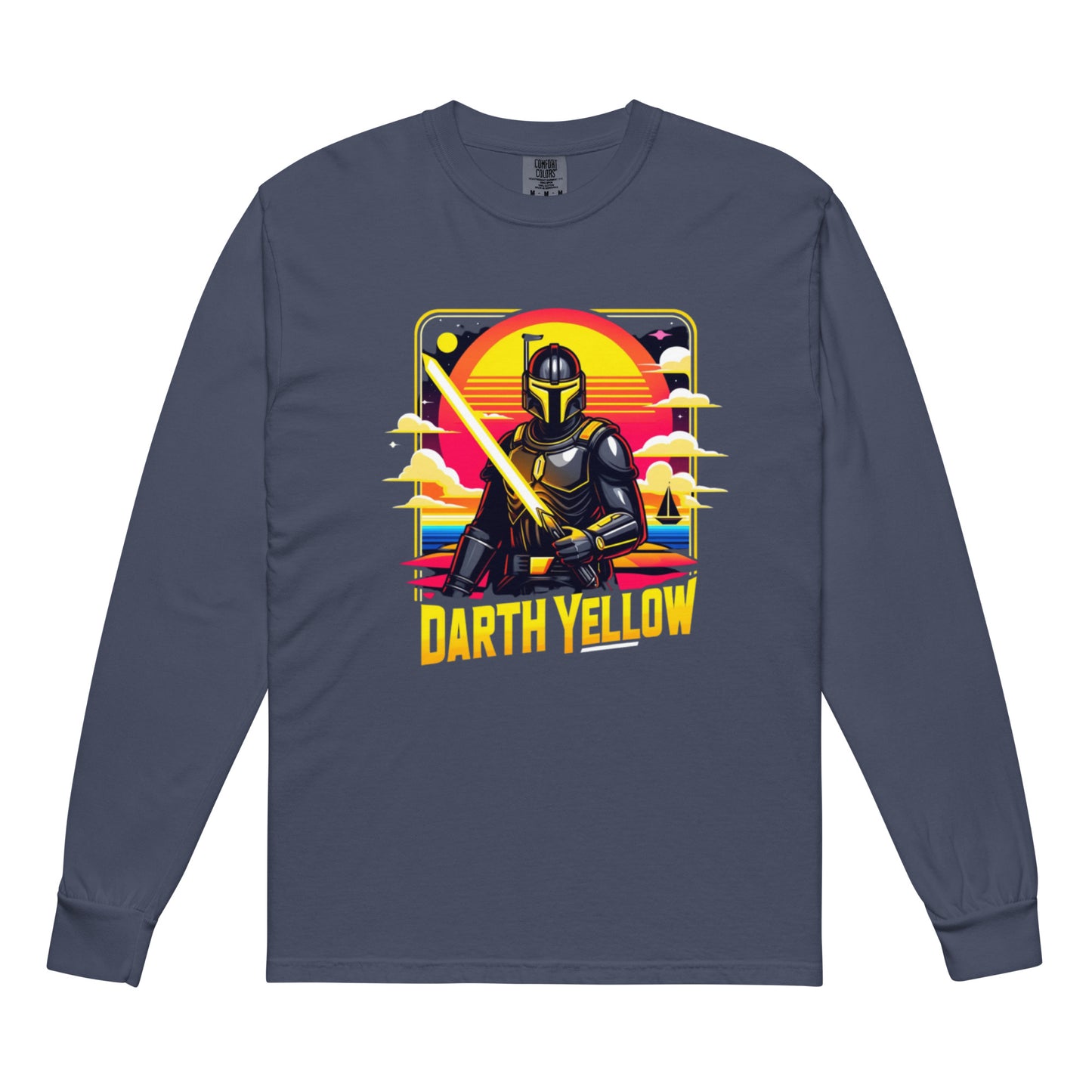 Darth Yellow Heavyweight Long-Sleeve Shirt