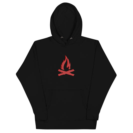 Red Flame Hoodie