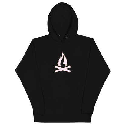 Orange Peel Flame Hoodie