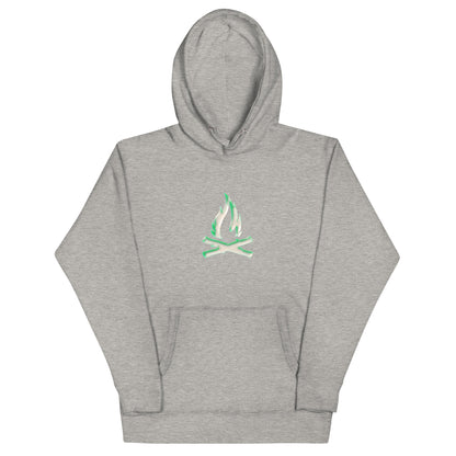 Green Gas Flame Hoodie