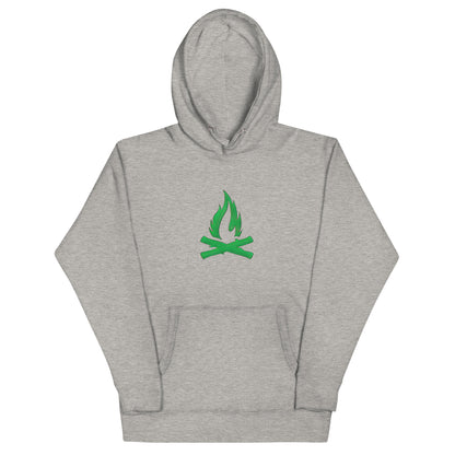 Green Flame Hoodie