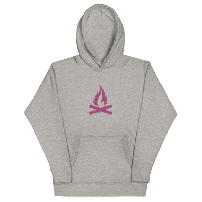 Magenta Flame Hoodie