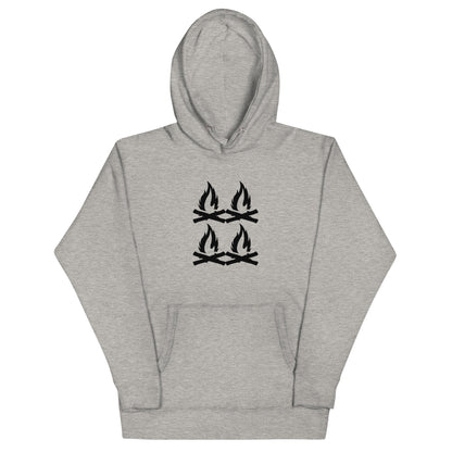 Fox Box Flame Hoodie