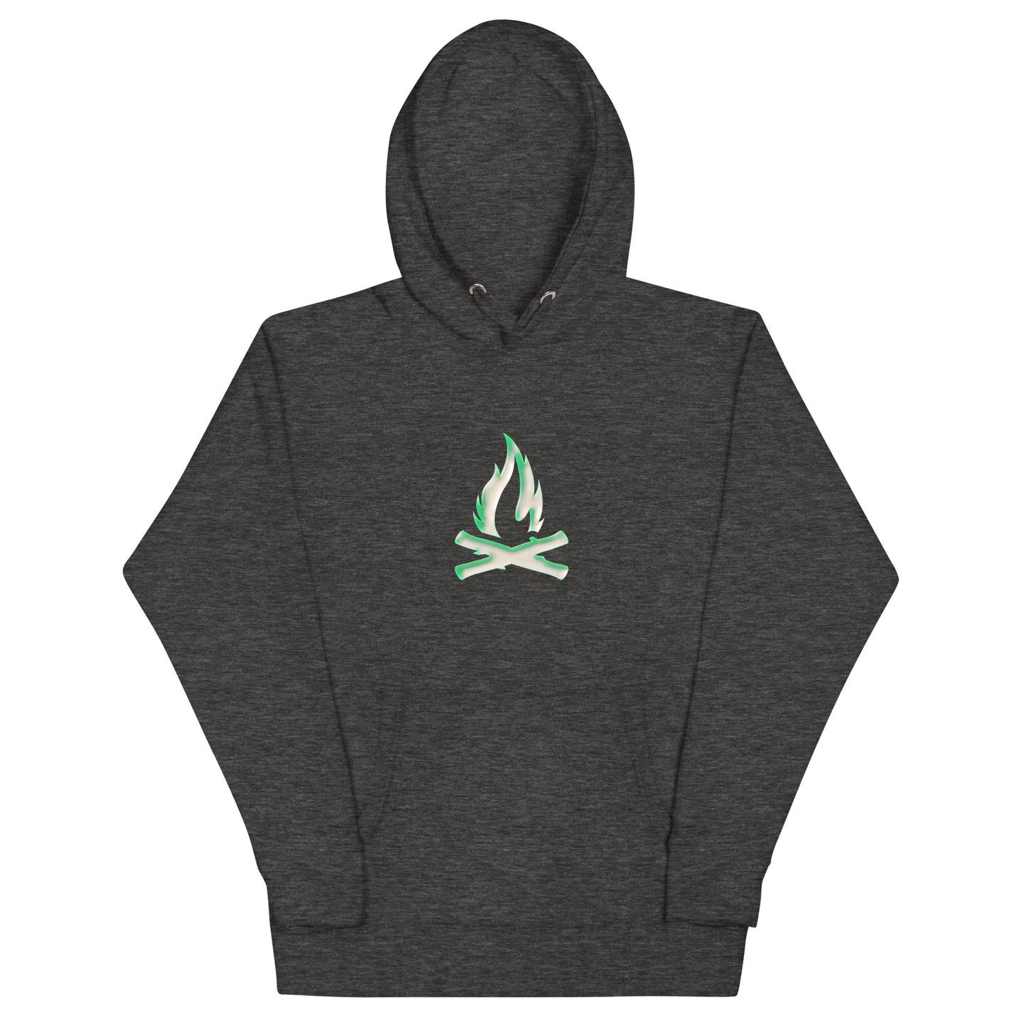 Green Gas Flame Hoodie