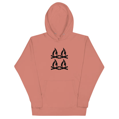 Fox Box Flame Hoodie