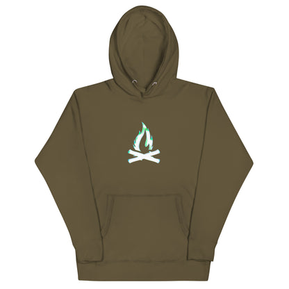 Mint Flame Hoodie