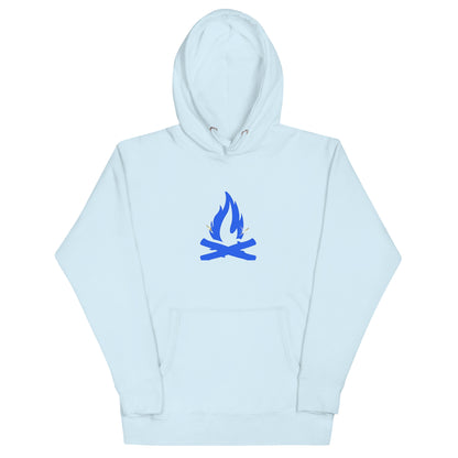 Blue Star Flame Hoodie