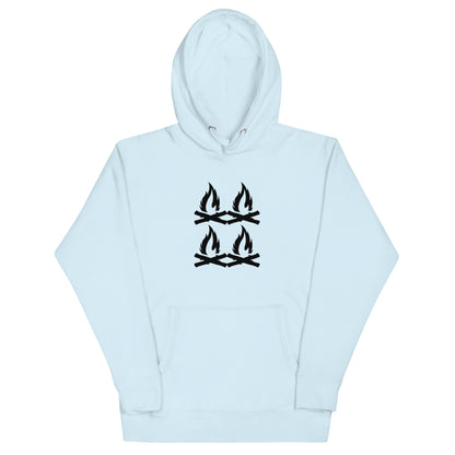 Fox Box Flame Hoodie