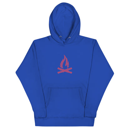 Magenta Flame Hoodie