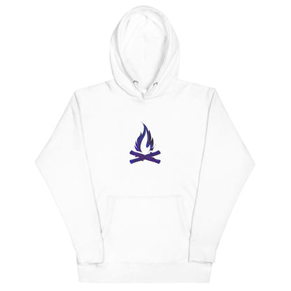 Purple Rain Flame Hoodie