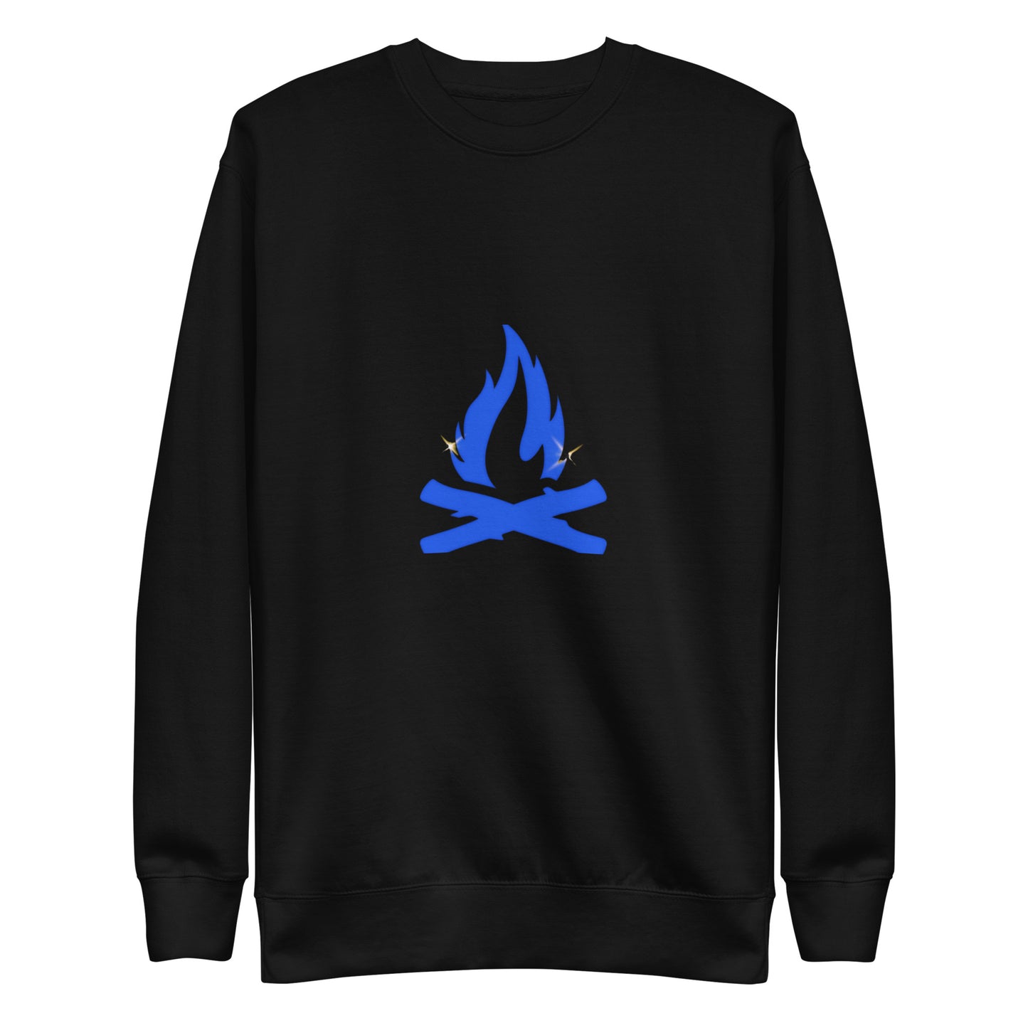 Blue Star Flame Sweatshirt