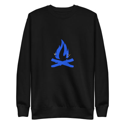 Blue Star Flame Sweatshirt