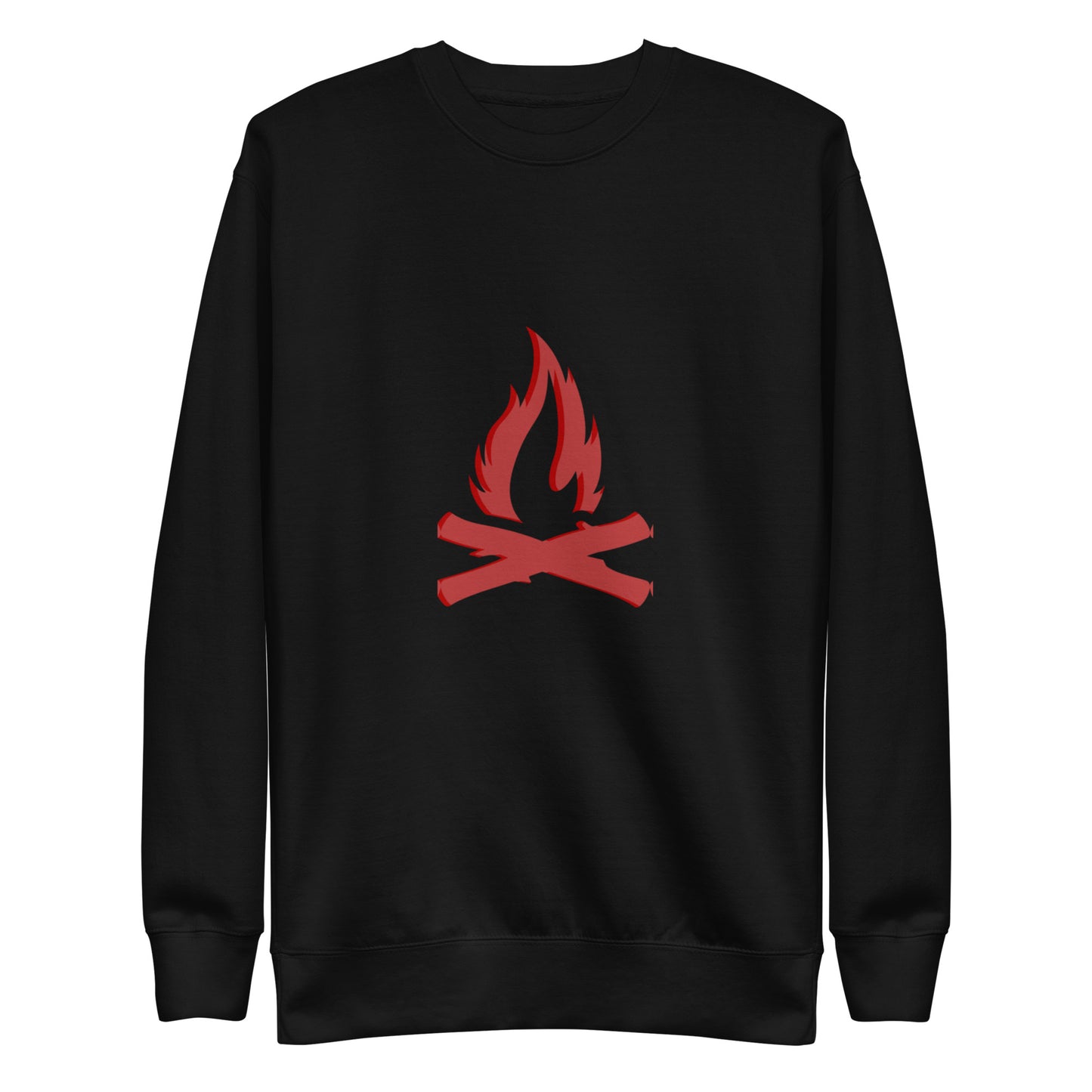 Red Flame Sweatshirt