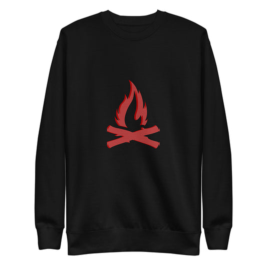 Red Flame Sweatshirt