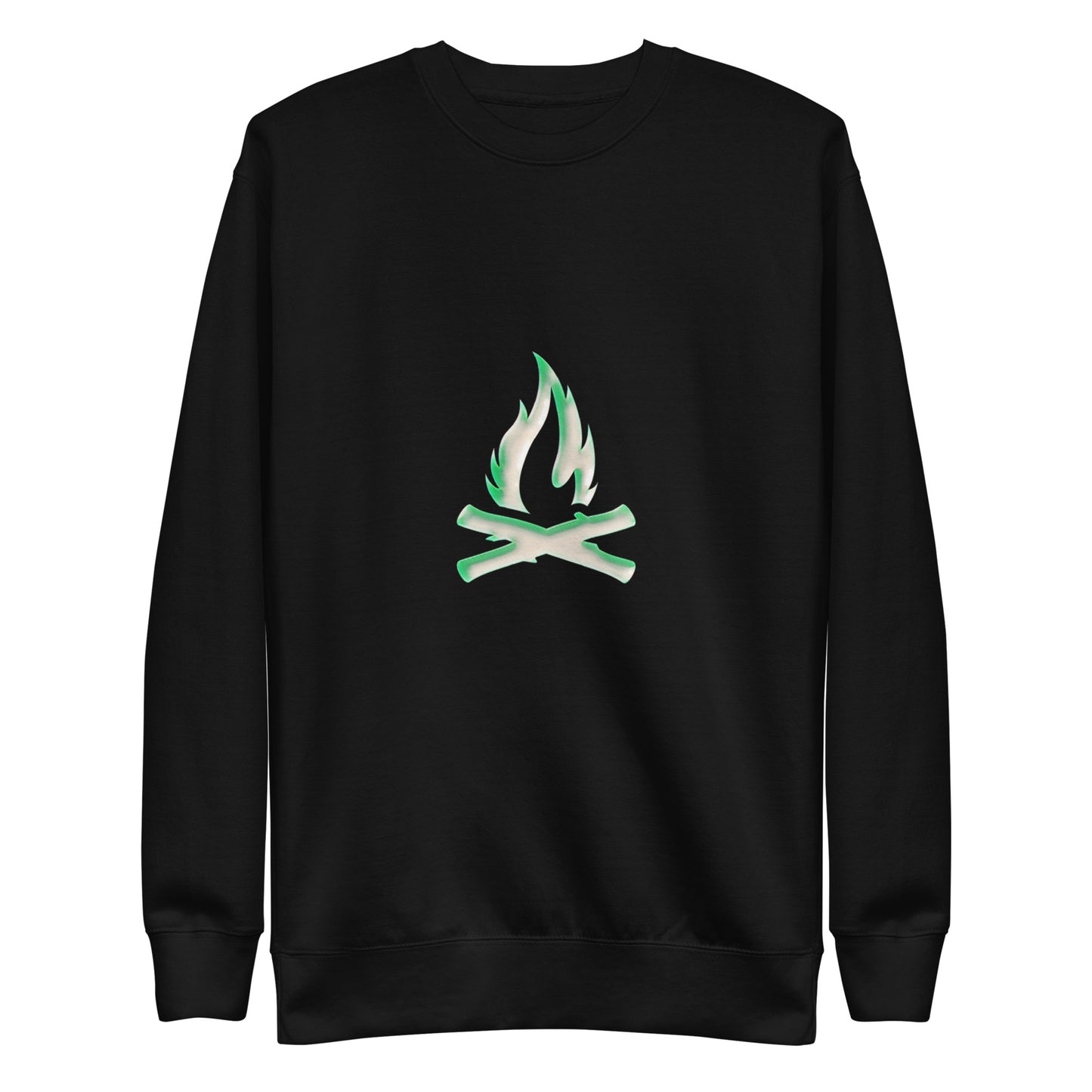 Green Gas Flame Sweatshirt